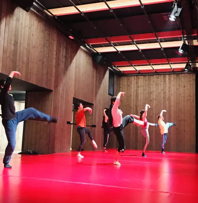 Personas practicando Valet