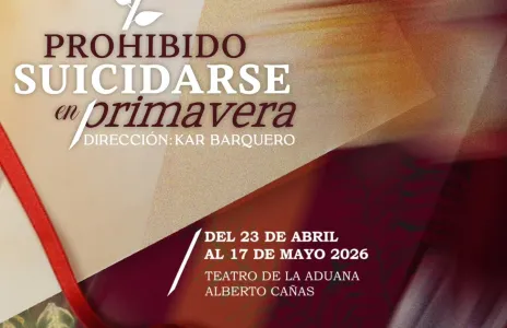 Afiche Prohibido Suicidarse 