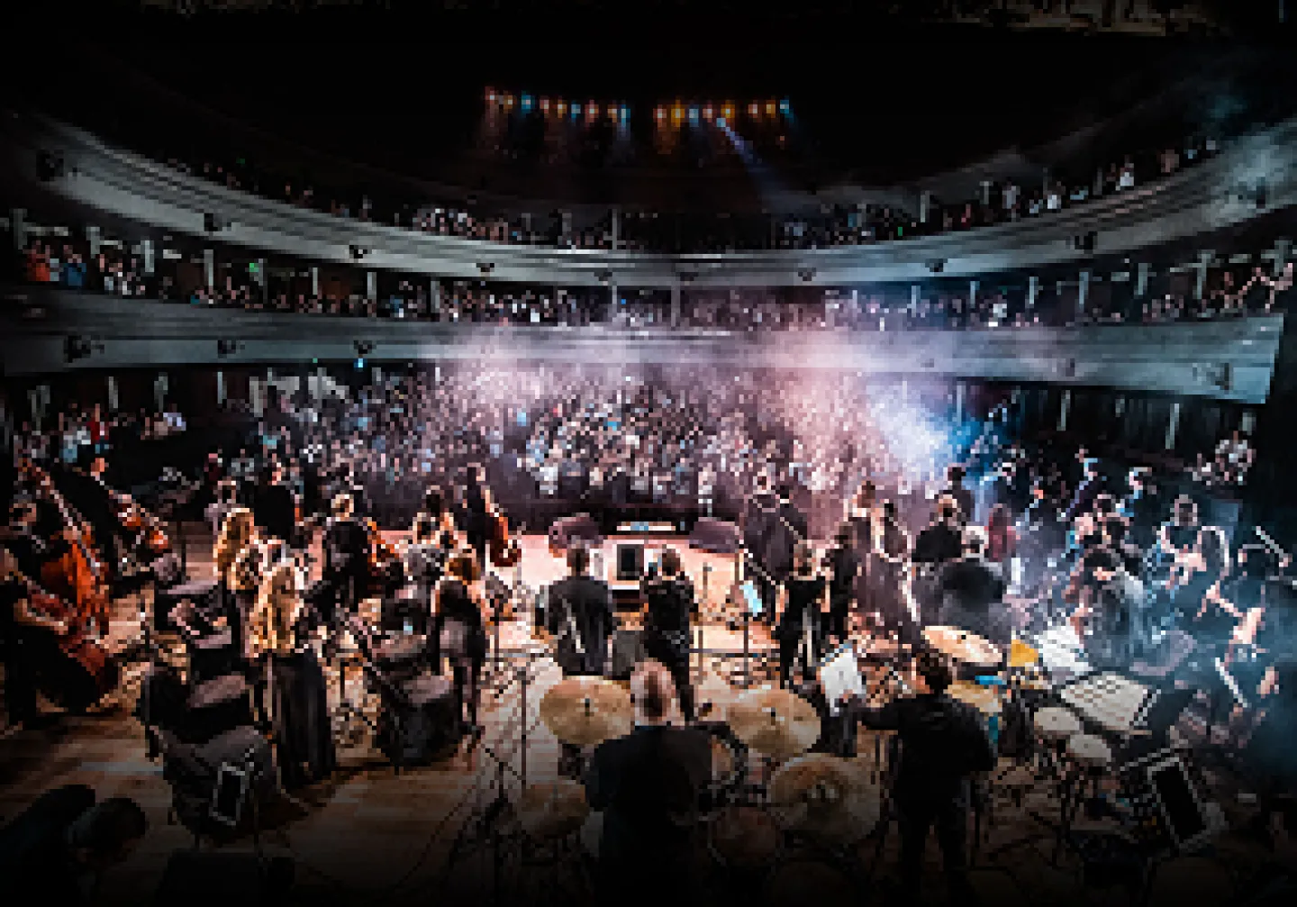 Imagen Panoramica del interior del Teatro